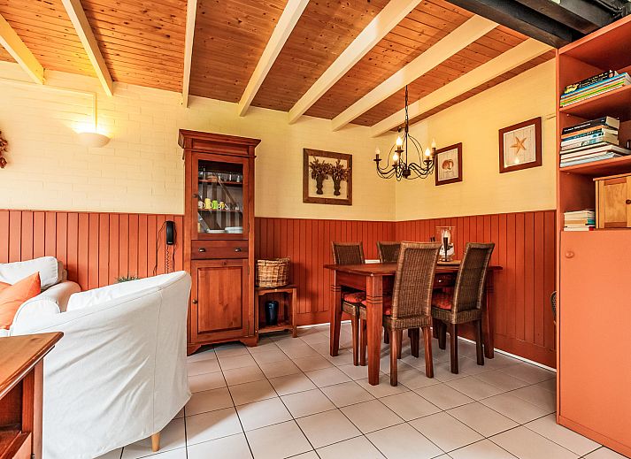 Knusse slaapkamer in Vakantiehuis Buitenplaats Schouwen nr 86, Burgh-Haamstede, Schouwen-Duiveland.