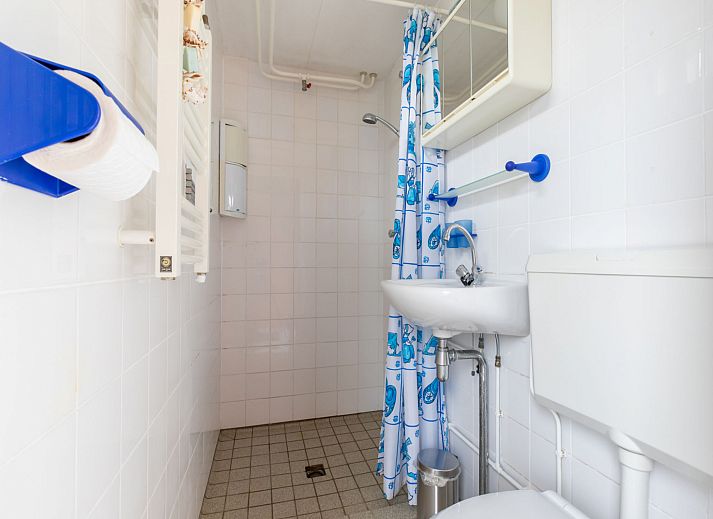 Knusse slaapkamer in Vakantiehuis Buitenplaats Schouwen nr 86, Burgh-Haamstede, Schouwen-Duiveland.