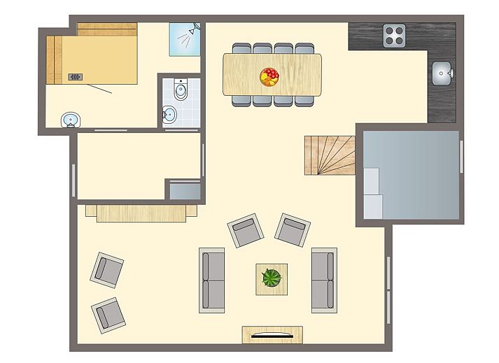 Unterkunft 600482 - Bungalow Schouwen-Duiveland - Duinpark 't Hof van Haamstede | 8-persoons bungalow | 8EL2