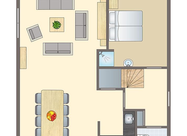 Guest house 600484 - Bungalow Schouwen-Duiveland - Duinpark 't Hof van Haamstede | 8-persoons bungalow | 8E1