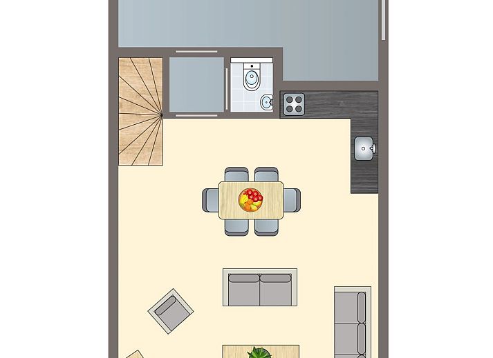 Guest house 600488 - Bungalow Schouwen-Duiveland - Résidence 't Hof van Haamstede | 6-persoons hoevewoning | 6