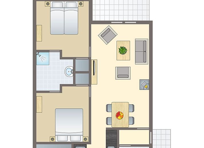 Guest house 600493 - Bungalow Schouwen-Duiveland - Resort Haamstede | 4-persoons bungalow | 4B