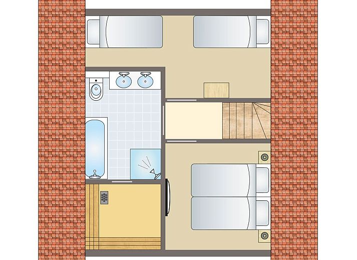 Unterkunft 600495 - Bungalow Schouwen-Duiveland - Resort Haamstede | 4-persoons bungalow | 4BL1