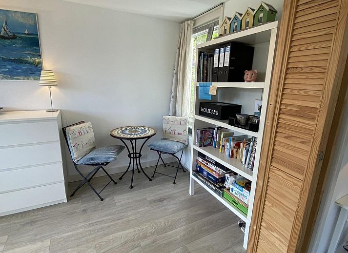 View of the green surroundings of VZ217 Holiday home Bruinisse in Schouwen-Duiveland, Zeeland.