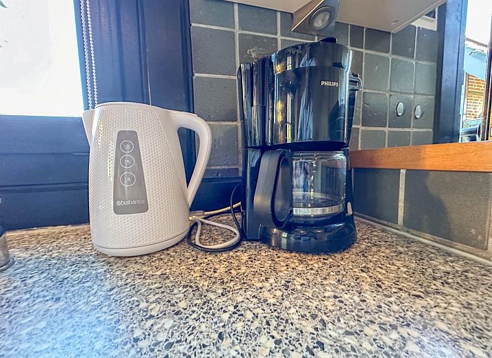 Stilvolles Wohnzimmer des Ferienhauses Rosegarden in Bruinisse, Schouwen-Duiveland.