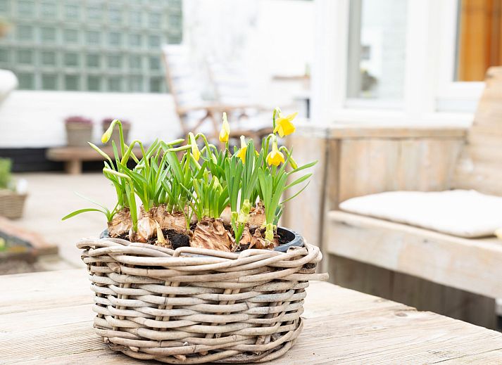 Dining room with wood stove in Holiday home Horizon by the Sea, Renesse, offers a warm and cozy atmosphere.