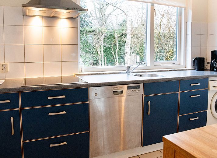 Charmantes Ferienhaus Liselotte in Nieuw-Haamstede, mit einem einladenden Gartenumfeld.