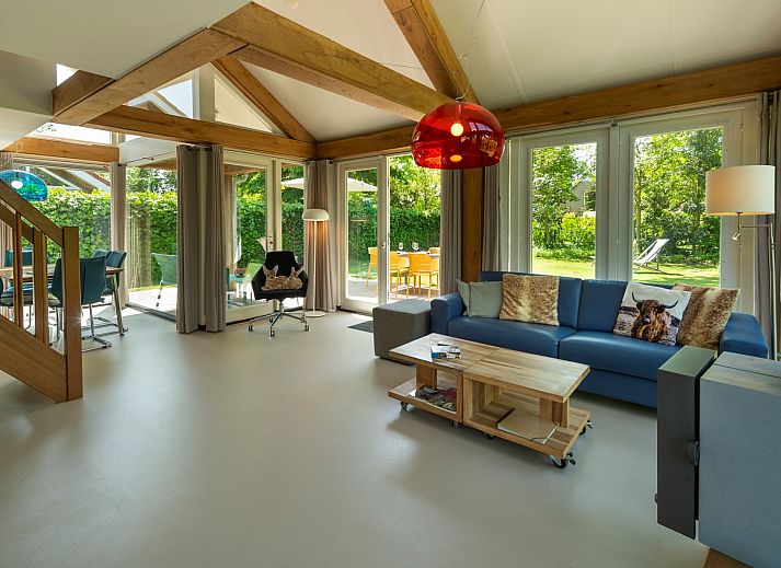 Cozy terrace at Holiday home Westerduyn 7 Erica in Westenschouwen, Schouwen-Duiveland.