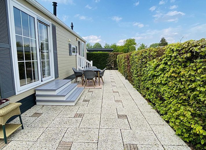 VZ539 Ferienchalet Ouwerkerk mit Sonnenterrasse und Garten in Schouwen-Duiveland, Zeeland.