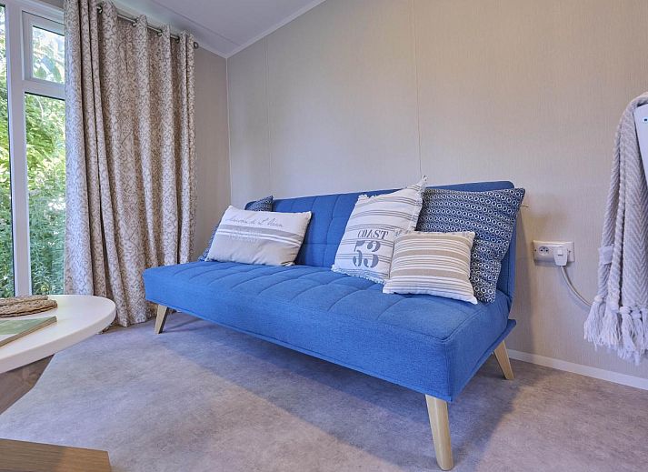 Sunseeker chalet in Goedereede, Schouwen-Duiveland met gezellige tuin en terras in Zeeland.