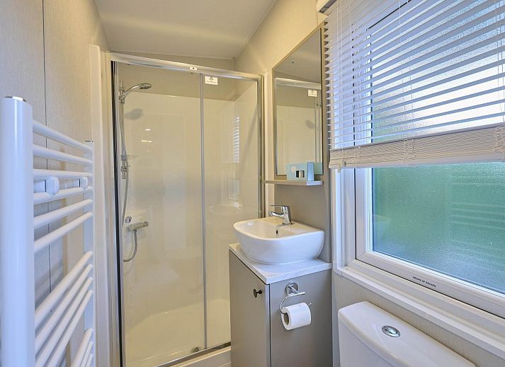 Eethoek in Sunseeker vakantiehuis, Goedereede, Schouwen-Duiveland, Zeeland.