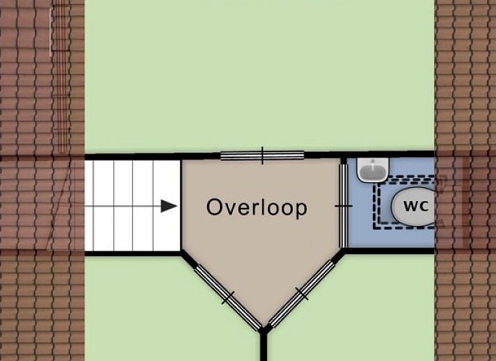 Ruim terras met zitgedeelte bij De Duunhaes vakantiehuis in Ouddorp, ideaal voor buitenactiviteiten en ontspanning.