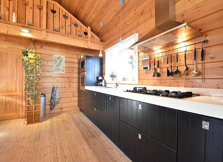 ZeeWolf vakantiehuis in Sint-Annaland, Tholen, Zeeland met houten veranda en groene tuin.