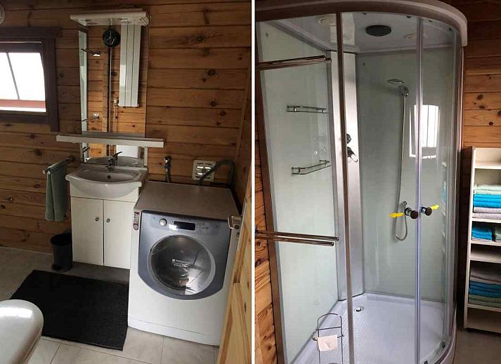 Gezellig terras bij vakantiehuis ZE998 in Sint-Annaland, Tholen met picknicktafel en bloemen.