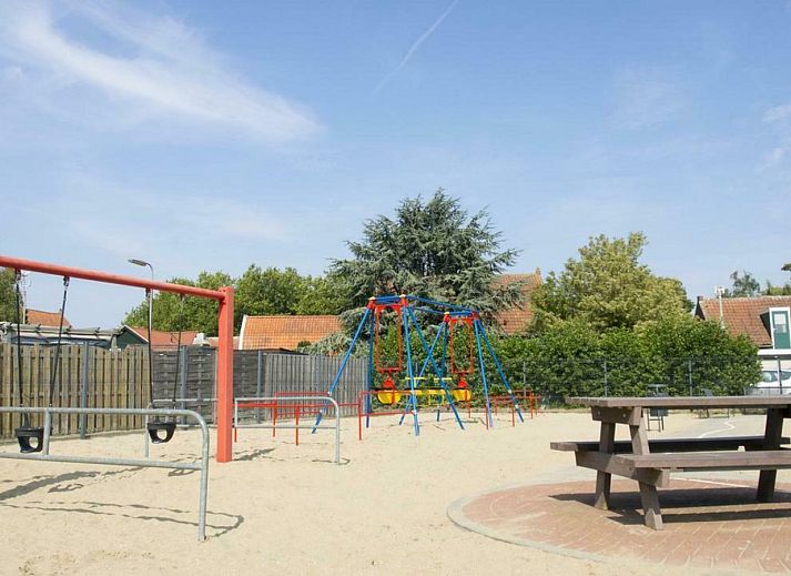 Gezellige woonkamer in VZ579 Chalet Sint-Annaland, Sint-Annaland, Tholen.