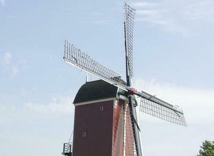 Gezellige woonkamer in VZ579 Chalet Sint-Annaland, Sint-Annaland, Tholen.