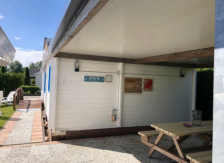 Charmantes Ferienhaus ZE1418 mit Veranda in Sint-Annaland, Tholen, Zeeland.