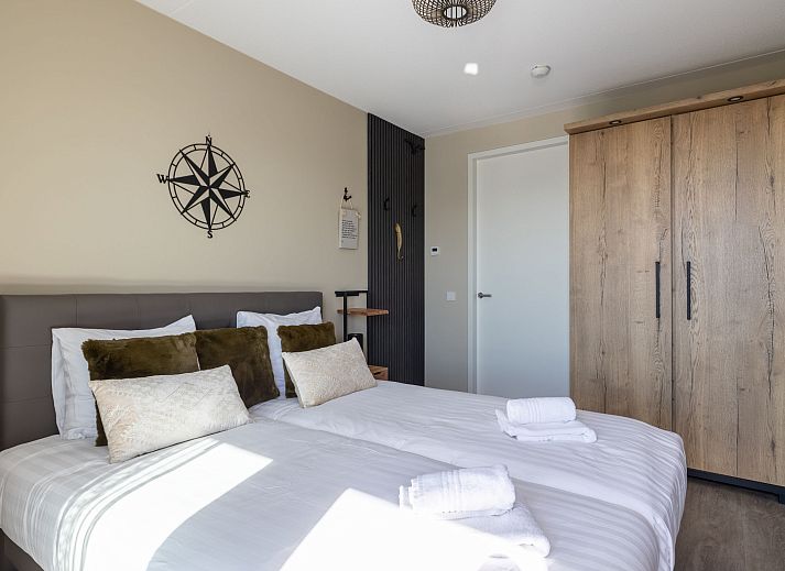 Modernes Wohnzimmer im Apartment Vista Maris Somaris, Sint-Annaland, Tholen, Zeeland