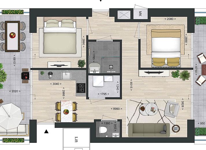 Verblijf 610175 - Vakantiewoning Tholen - Vakantiehuis Litus Viventium