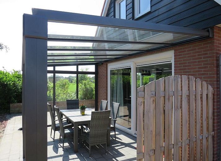 VZ488 Ferienhaus Oostkapelle mit grosser Veranda in Walcheren, Zeeland.