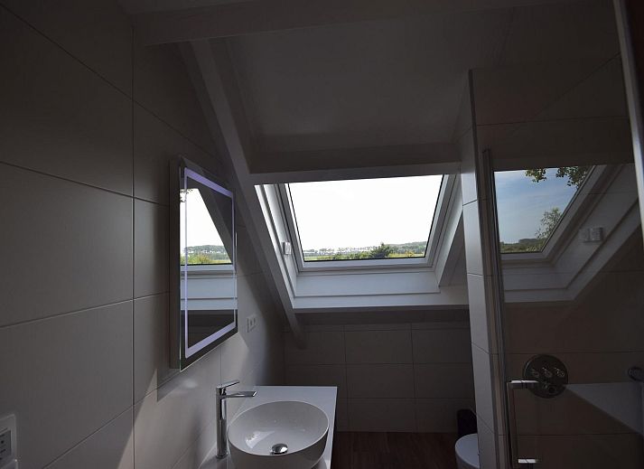 Blick auf die Natur von VZ1167 Doppelhaushaelfte in Oostkapelle, Walcheren, Zeeland.