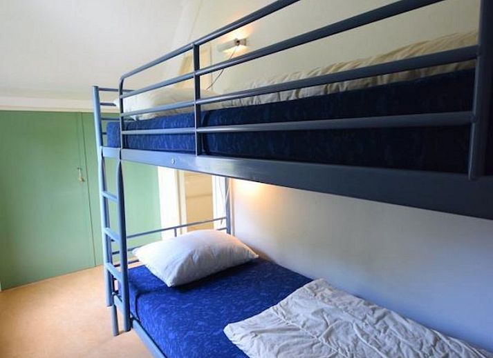 Attraktive Terrasse mit Blick auf den Obstgarten im Ferienhaus VZ2329 in Oostkapelle, Zeeland.