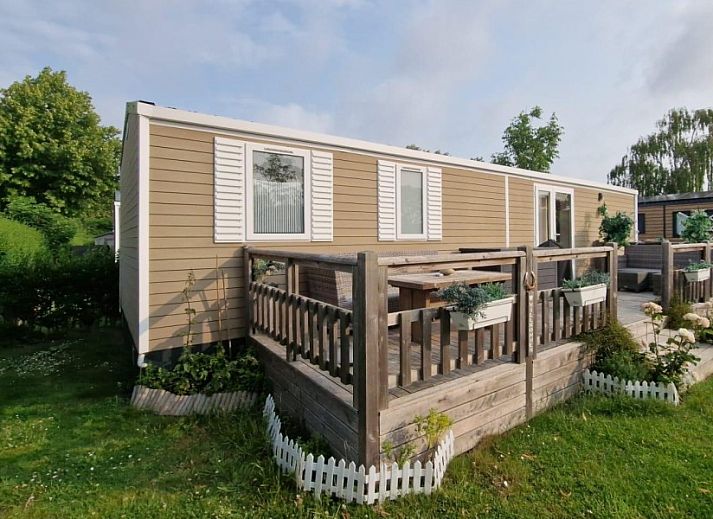 Geniessen Sie den Strand im Mobilheim von Heiner und Elke Schmidt in Oostkapelle, Walcheren, Zeeland.