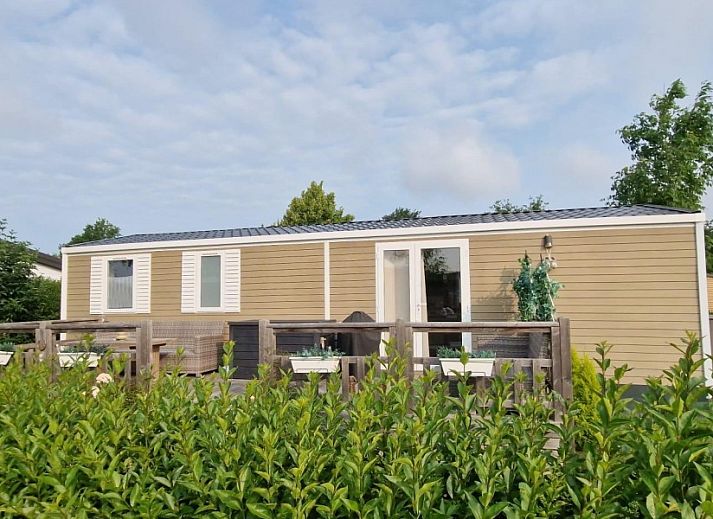 Geniessen Sie den Strand im Mobilheim von Heiner und Elke Schmidt in Oostkapelle, Walcheren, Zeeland.