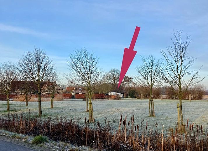 Toegangspoort naar Huisje in Oostkapelle, vakantiehuis in Zeeland.