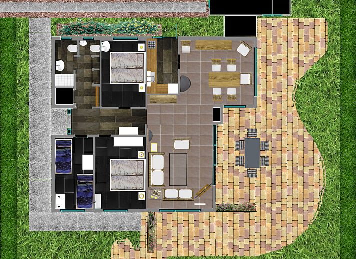 Strand bei ZE1298 Ferienhaus in Oostkapelle Walcheren Zeeland.