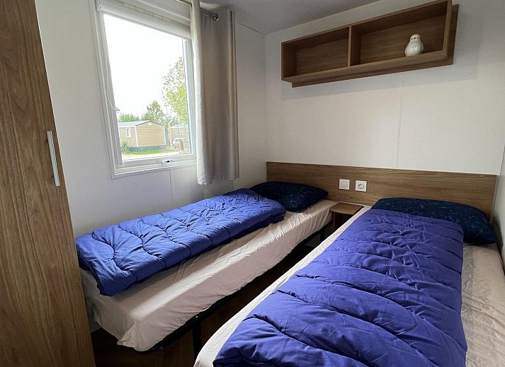 Gezellige zithoek op het terras van VZ1147 Vakantiechalet in Oostkapelle, Walcheren.