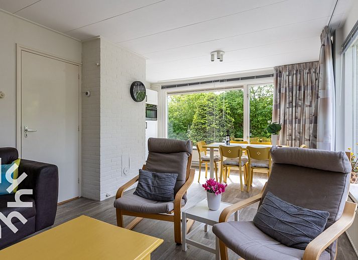 Voordeur van vakantiehuis ZE242 in Oostkapelle, Walcheren, Zeeland.