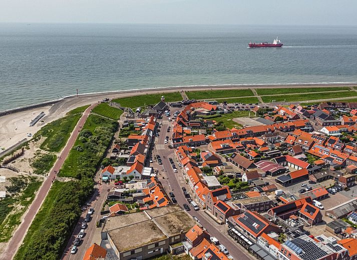 Comfortabele woonkamer in vakantiehuis ZE926, Westkapelle, Zeeland.