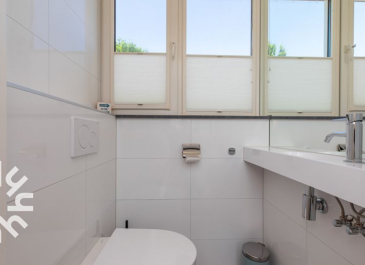 Overhead view of vacation home ZE1508 in Westkapelle, Walcheren, Zeeland.