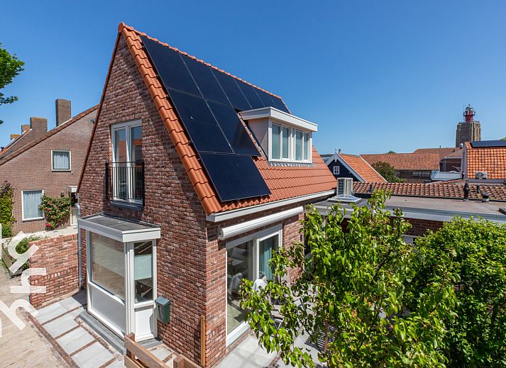 Cozy terrace of vacation home ZE1508 in Westkapelle, Walcheren, Zeeland.