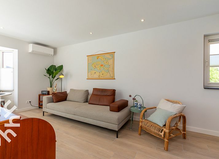 Cozy terrace of vacation home ZE1508 in Westkapelle, Walcheren, Zeeland.