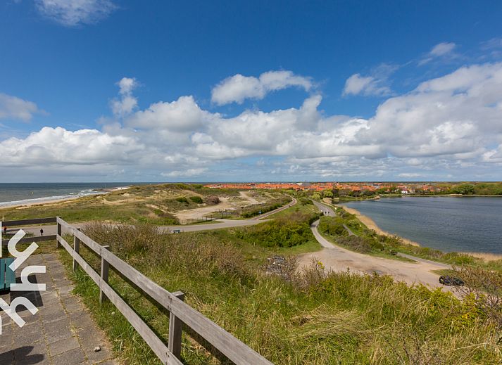 Dining area with terrace view in vacation home ZE1508, Westkapelle, Walcheren, Zeeland.