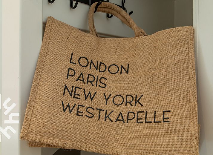 Dining area with terrace view in vacation home ZE1508, Westkapelle, Walcheren, Zeeland.