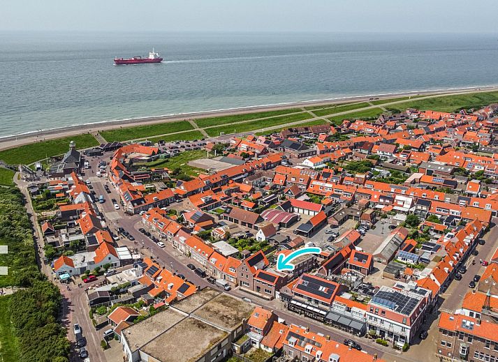 Guest house 620340 • Holiday property Walcheren • Modern 4-persoons appartement in het centrum van Westkapelle