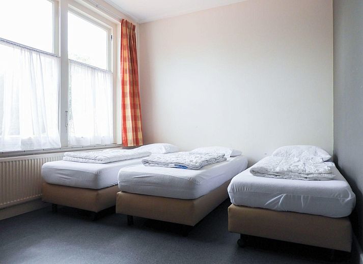 VZ131 Group accommodation Westkapelle, vacation home in Zeeland with natural surroundings and tall trees.