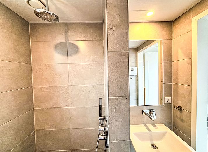 Gemuetliches Wohnzimmer im Ferienhaus Beach House Westkapelle 103 C, Westkapelle, Walcheren, Zeeland.