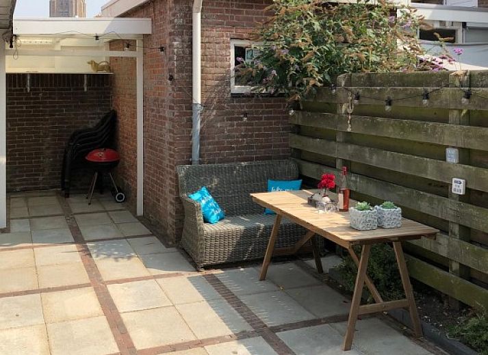 Ontdek de charmante buitenkant van Dreefje 1, een vakantiehuis in Westkapelle op Walcheren, Zeeland.