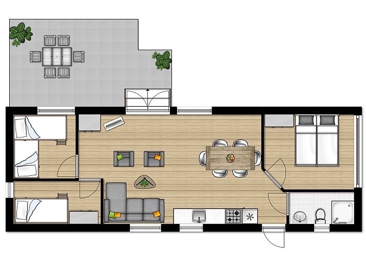 Unterkunft 6204205 - Ferienhaus Walcheren - SCR
