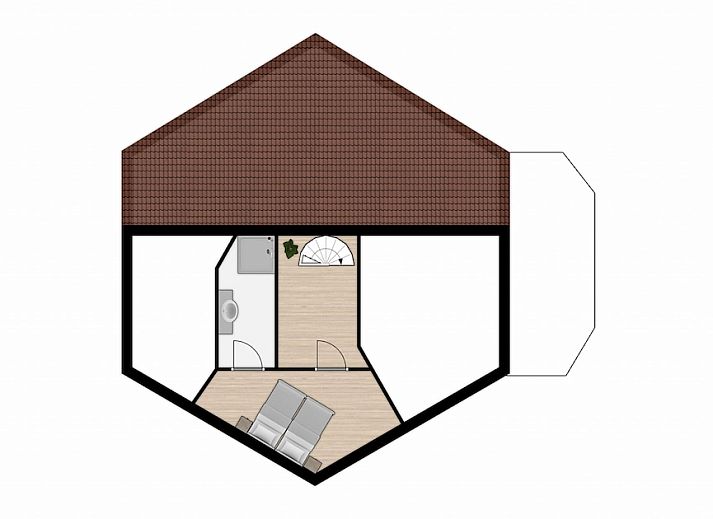 Guest house 620441 - Bungalow Walcheren - Comfort 8A