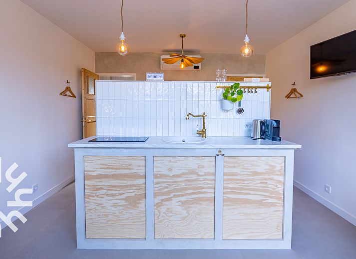 Gemuetliche Veranda im Ferienhaus ZE1408 in Domburg, Walcheren, Zeeland.