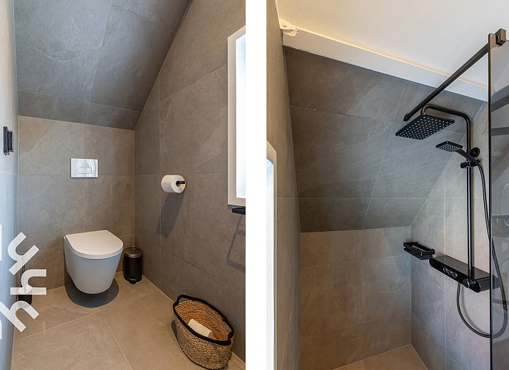 Gezellig buitenterras bij vakantiehuis ZE1443 in Domburg, Walcheren, Zeeland.