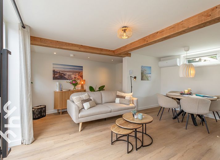 Gezellig buitenterras bij vakantiehuis ZE1443 in Domburg, Walcheren, Zeeland.