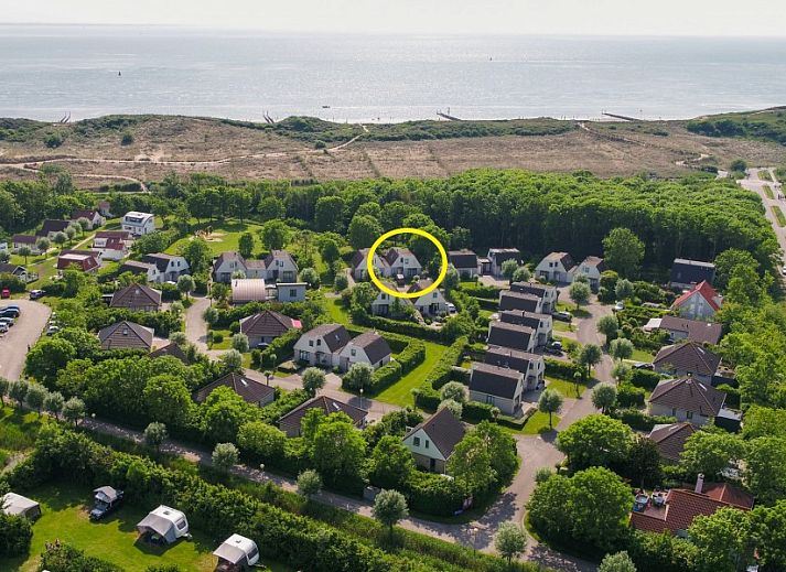 Westduin 24 Ferienhaus in Vlissingen mit sonniger Terrasse und Garten, Walcheren, Zeeland.