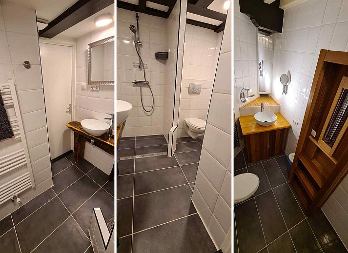 Gemuetlicher Schlafboden im Ferienhaus ZE1260, Vlissingen, Walcheren mit Holzbalken.