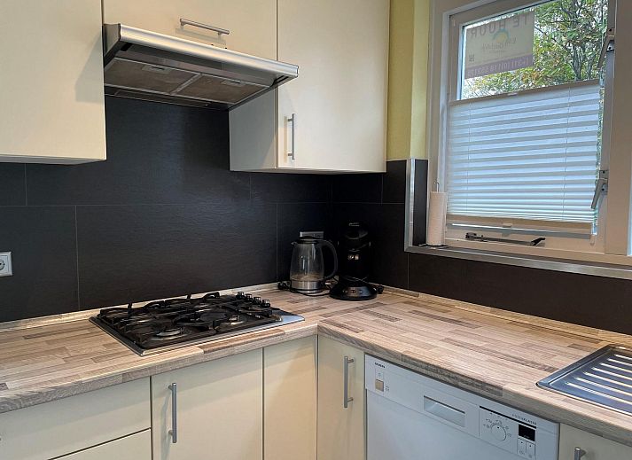 Terrasse von VZ1145 Freistehendes Ferienhaus in Vlissingen, Walcheren mit Gartenblick.